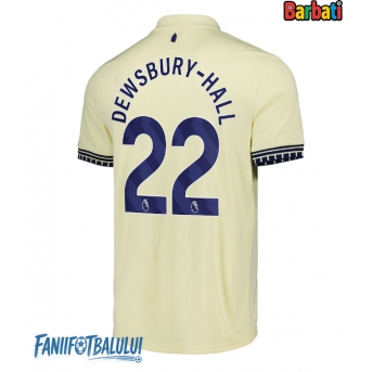 Everton Kiernan Dewsbury-Hall #22 Tricou Fotbal Replică 2025-26 Barbati Deplasare